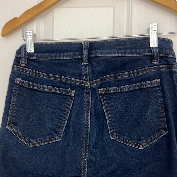 Ann Taylor dark wash skinny jeans - Picture 5 of 5